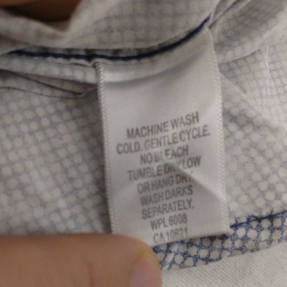 Rough Stock Panhandle Mens Pearl Snap 100% Cotton Western Button Up Size L - Picture 8 of 15